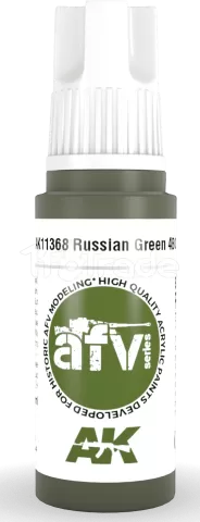 Photo de Ak Interactive  Pot de Peinture - Russian Green 4Bo  (17 ml)