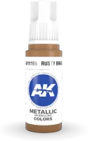 Photo de Ak Interactive  Pot de Peinture - Rusty Brass (17 ml)