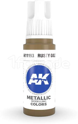 Photo de Ak Interactive  Pot de Peinture - Rusty Gold (17 ml)