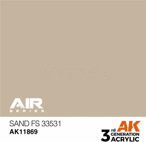 Photo de Ak Interactive  Pot de Peinture - Sand Fs 33531