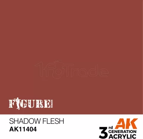 Photo de Ak Interactive  Pot de Peinture - Shadow Flesh (17 ml)