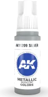 Photo de Ak Interactive  Pot de Peinture - Silver (17 ml)