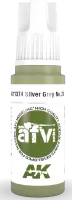 Photo de Ak Interactive  Pot de Peinture - Silver Grey No.28 (17 ml)