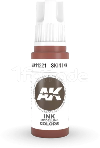 Photo de Ak Interactive  Pot de Peinture - Skin Ink (17 ml)