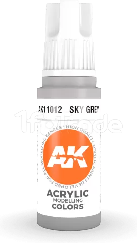 Photo de Ak Interactive  Pot de Peinture - Sky Grey (17 ml)