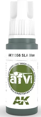 Photo de Ak Interactive  Pot de Peinture - Sla Blue (17 ml)