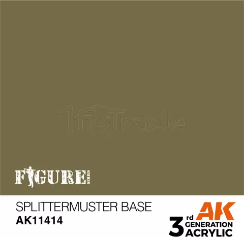 Photo de Ak Interactive  Pot de Peinture - Splittermuster Base (17 ml)