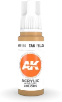 Photo de Ak Interactive  Pot de Peinture - Tan Yellow (17 ml)