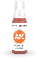 Photo de Ak Interactive  Pot de Peinture - Vermillion (17 ml)