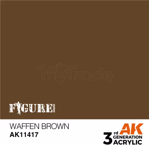 Photo de Ak Interactive  Pot de Peinture - Waffen Brown (17 ml)