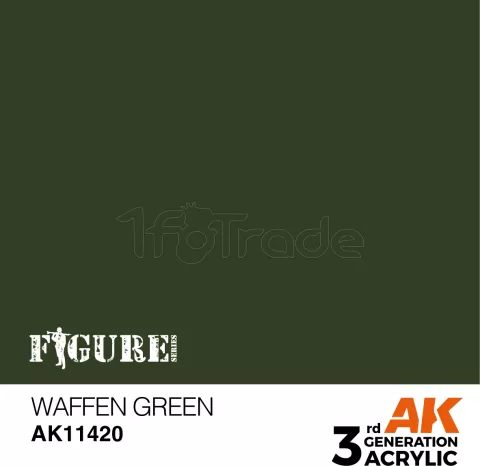 Photo de Ak Interactive  Pot de Peinture - Waffen Green (17 ml)