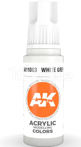 Photo de Ak Interactive  Pot de Peinture - White Grey (17 ml)