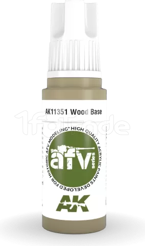 Photo de Ak Interactive  Pot de Peinture - Wood Base (17 ml)