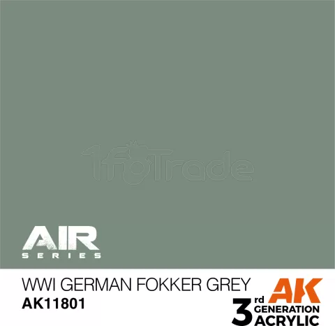 Photo de Ak Interactive  Pot de Peinture - Wwi German Fokker Grey