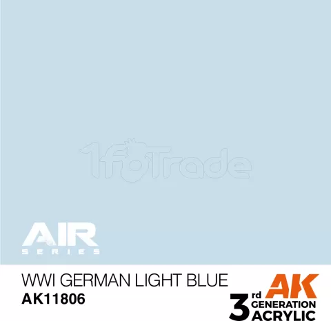 Photo de Ak Interactive  Pot de Peinture - Wwi German Light Blue