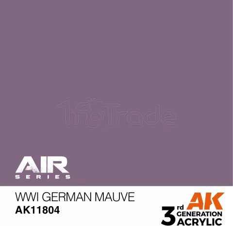 Photo de Ak Interactive  Pot de Peinture - Wwi German Mauve