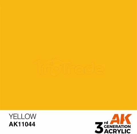 Photo de Ak Interactive  Pot de Peinture - Yellow (17 ml)