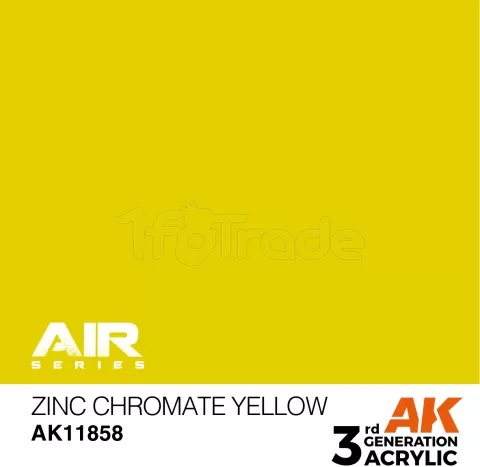 Photo de Ak Interactive  Pot de Peinture - Zinc Chromate Yellow