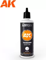 Photo de Ak Interactive Pot de Vernis - Satin Vernis (100 ml)