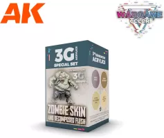 Photo de Ak Interactive Set de Peinture - Wargame Set : Zombie Skin