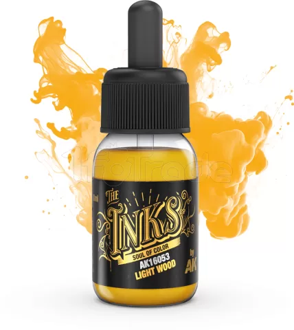 Photo de Ak Interactive Set de : The Inks - Timber (Set de 3 Ref.)