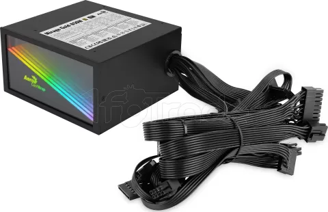 Photo de Alimentation ATX AeroCool Mirage Gold RGB - 850W (Noir)