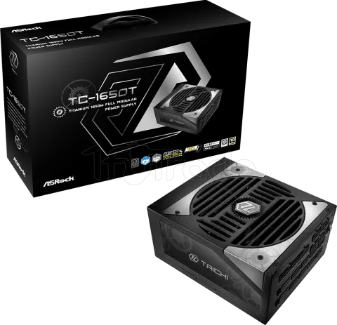 Photo de Alimentation ATX ASRock Taichi - 1650W (Noir/Argent)