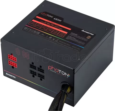 Photo de Alimentation ATX Chieftec Photon RGB - 650W (Noir)