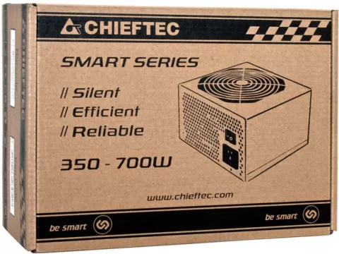 Photo de Alimentation ATX Chieftec Smart GPS-400A8 - 400W (Noir)