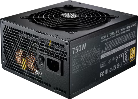 Photo de Alimentation ATX Cooler Master MWE Gold V2 - 750W (Noir)