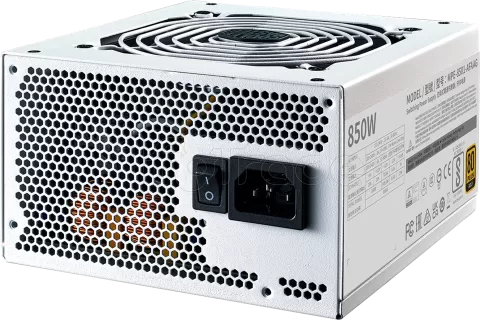 Photo de Alimentation ATX Cooler Master MWE Gold V2 - 850W (Blanc)