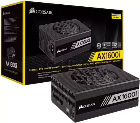 Photo de Alimentation ATX Corsair AXi - 1600W (Noir)