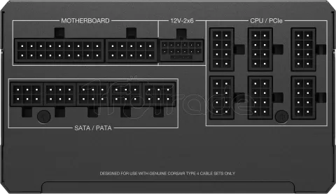 Photo de Alimentation ATX Corsair RMx - 1000W (Noir)