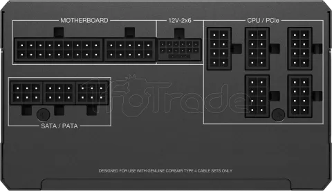 Photo de Alimentation ATX Corsair RMx - 850W (Noir)