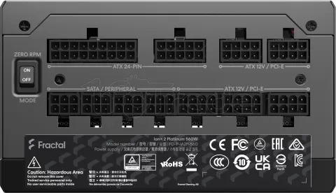 Photo de Alimentation ATX Fractal Design Ion+ 2 - 560W