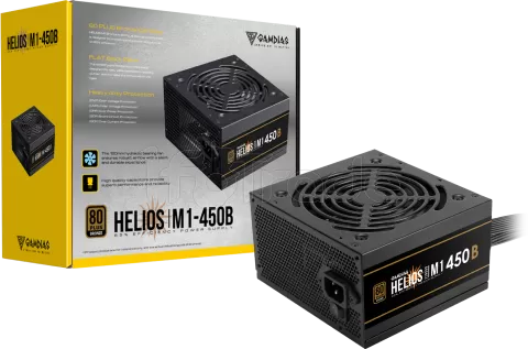 Photo de Alimentation ATX Gamdias Helios M1 - 450W (Noir)