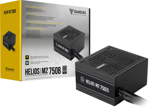 Photo de Alimentation ATX Gamdias Helios M2 - 750W (Noir)