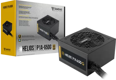 Photo de Alimentation ATX Gamdias Helios P1A - 650W (Noir)