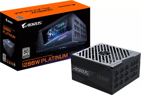 Photo de Alimentation ATX Gigabyte Aorus P - 1200W (Noir)