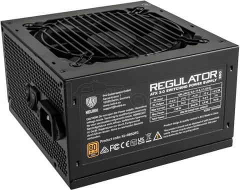 Photo de Alimentation ATX Kolink Regulator - 750W (Noir)