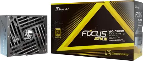 Photo de Alimentation ATX Seasonic Focus GX ATX 3 (2024) - 1000W (Noir)