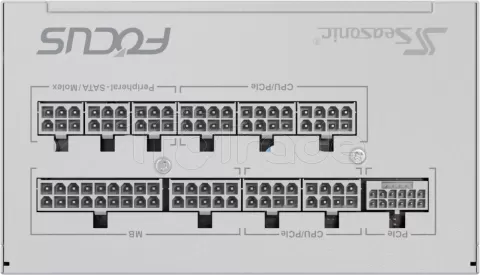 Photo de Alimentation ATX Seasonic Focus GX ATX 3 (2024) - 750W (Blanc)