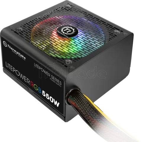 Photo de Alimentation ATX Thermaltake Litepower RGB - 550W (Noir)