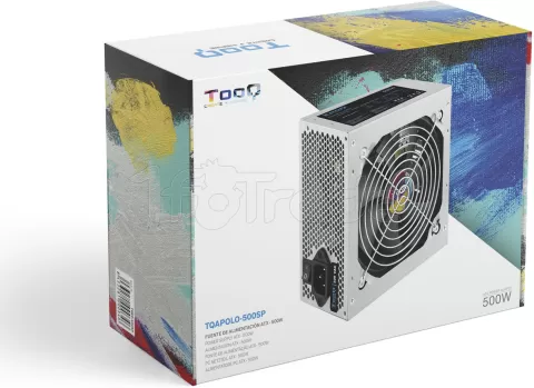 Photo de Alimentation ATX TooQ Apolo - 500W (Gris)