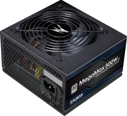 Photo de Alimentation ATX Zalman MegaMax TXII - 500W (Noir)