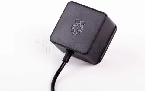 Photo de Alimentation officielle pour Raspberry Pi 4 - 5V 3A (Noir)