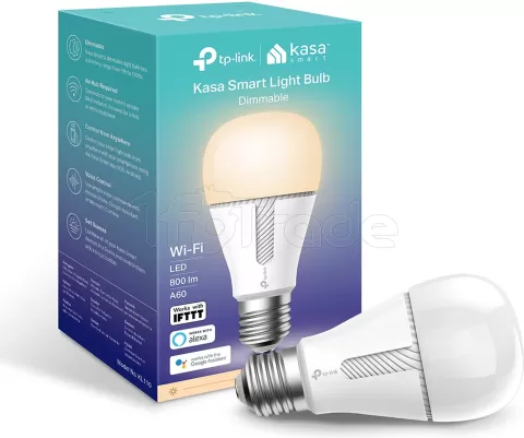 Photo de Ampoule LED connectée TP-Link KL110 Wi-Fi - 800lm (E26) 2700K