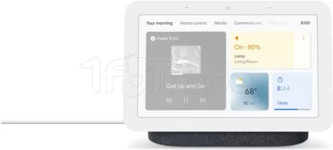 Photo de Assistant vocal / Enceinte Google Nest Hub 2 (Noir)