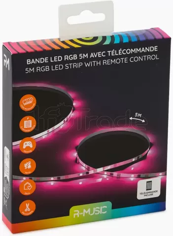 Photo de Bandeau LED R-Music Led Strip RGB 10m