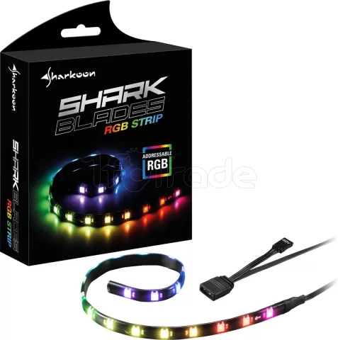 Photo de Bandeau LED Sharkoon Sharks Blades 36cm (RGB)